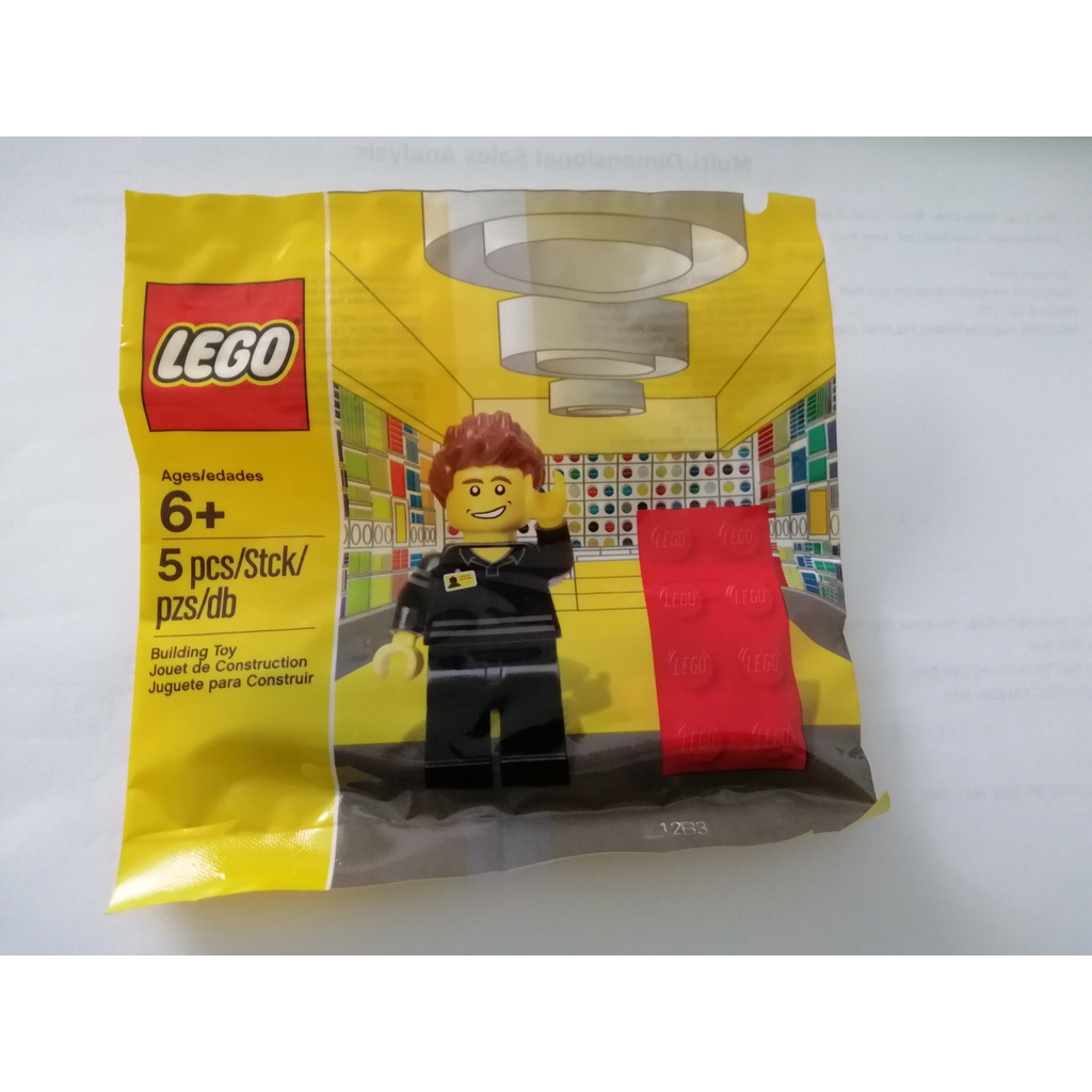 Lego Store Employee Polybag 5001622 Shopee Malaysia