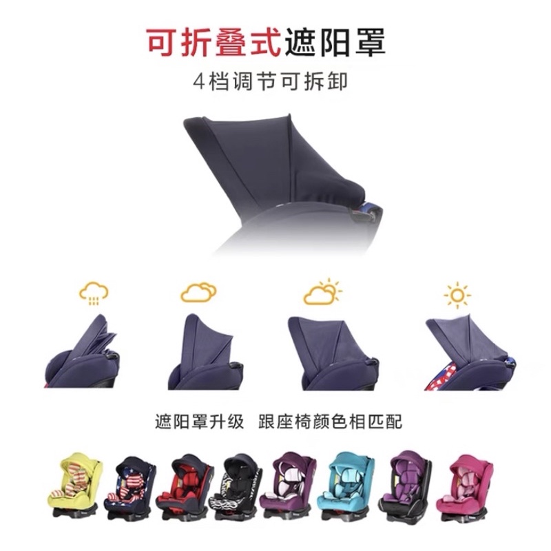 Universal Baby Car Seat Sun Shade Canopy Cover Shopee Malaysia
