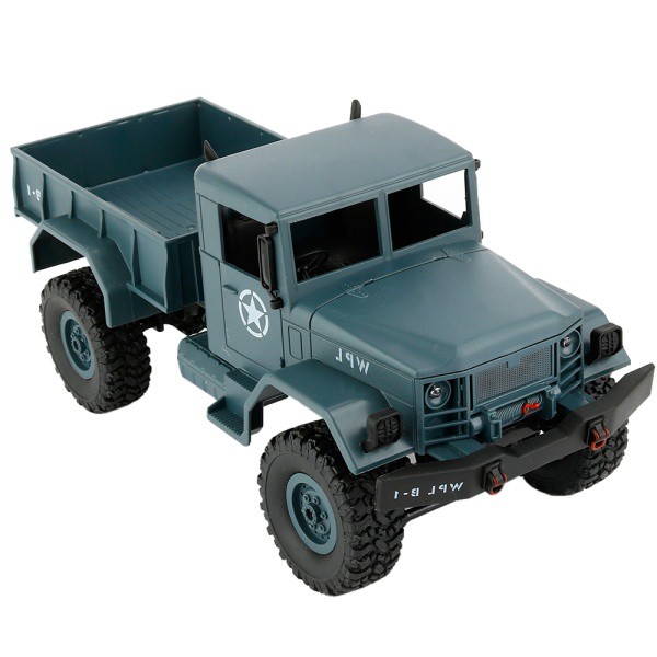 WPL B-1 DIY Assembly 1:16 Mini 4WD RC Military Truck Control Car Toy ...