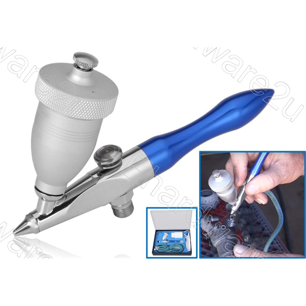 Mini Air Sandblaster Air Eraser Etching Glass Remove Paint Rust Kit