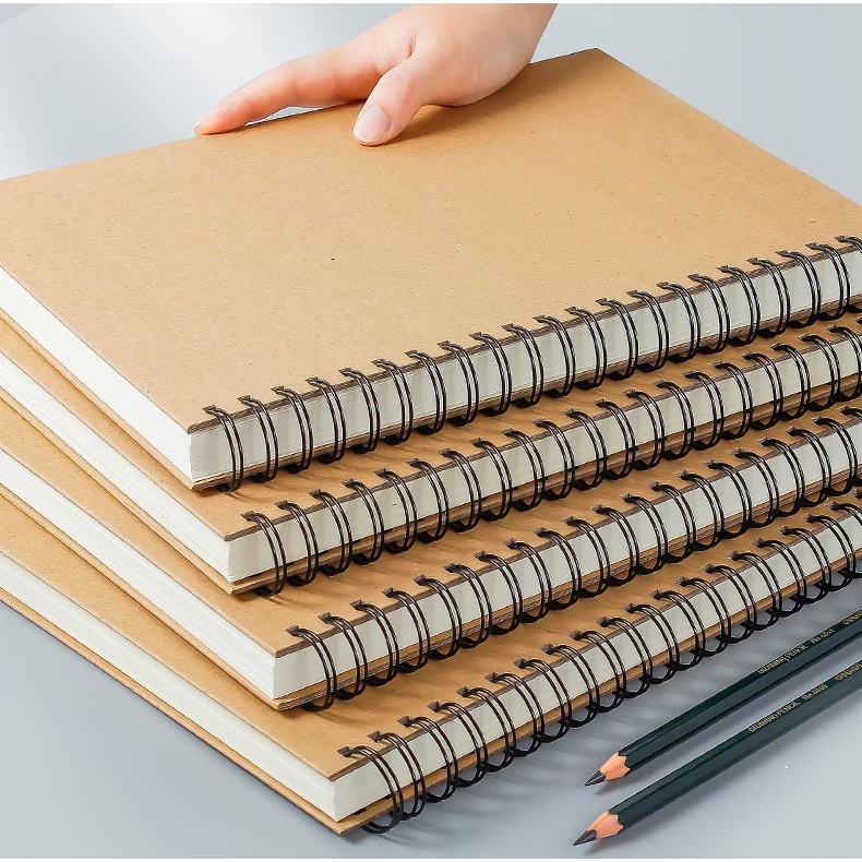 Professional sketchbook Thick paper 160 GSM Spiral notebook Art school