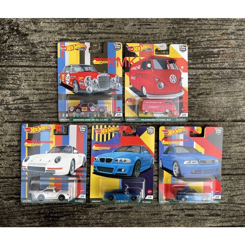 Dia de Pista Hot Wheels 2023 Car Culture Porsche Mercedes-Benz AMG