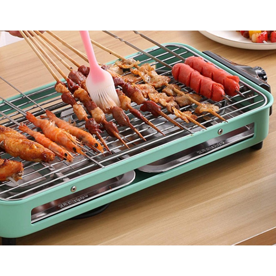 Portable electric shop grill indoor