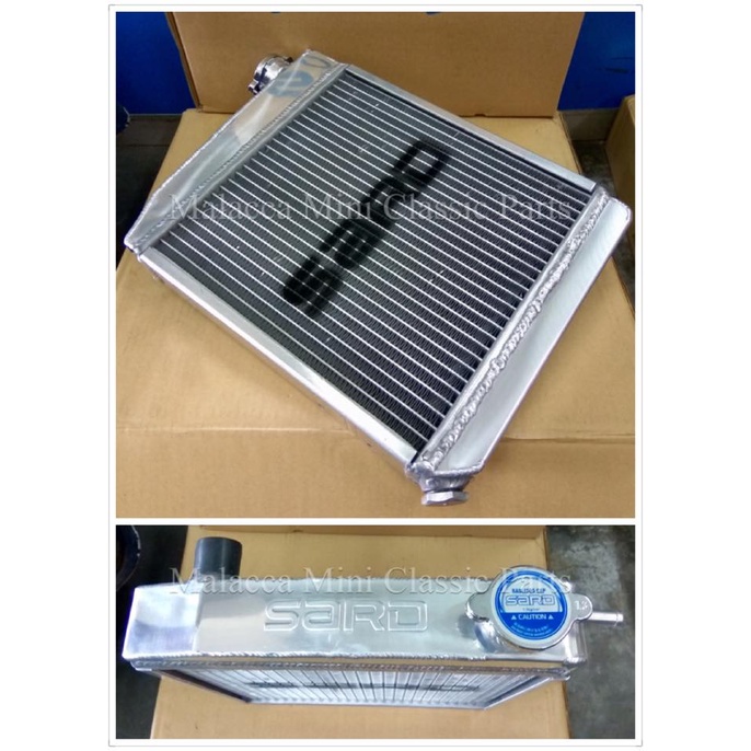 Classic Mini Cooper Mini Rover Mini Austin SARD Aluminum Radiator 42mm ...