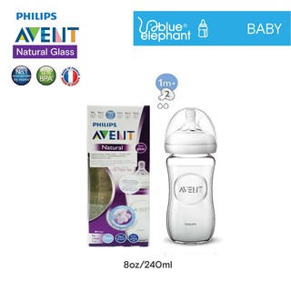 Philips avent natural glass baby best sale bottle scf