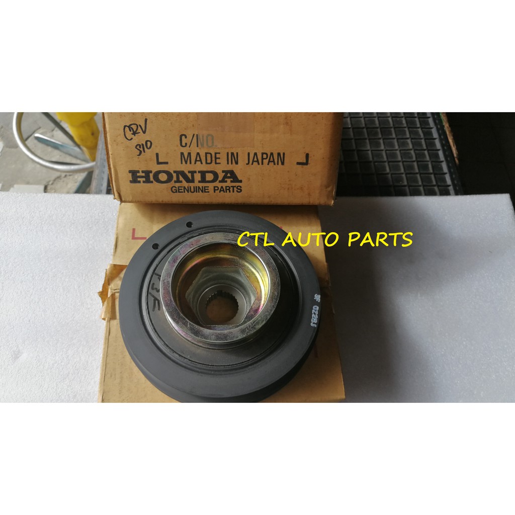 HONDA CRV S10RD1 CRANKSHAFT MAIN PULLEY 13810P3F003 Shopee Malaysia