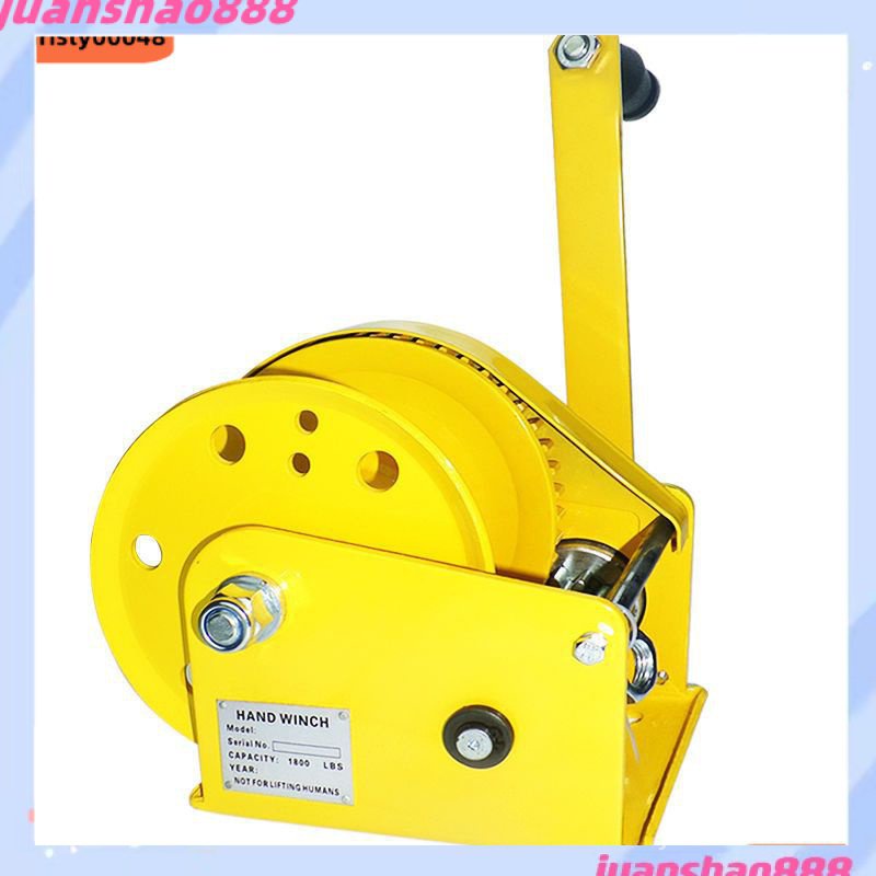 Hand Winch Hand Crank Foxy Crane Two-Way Self-Locking Manual Winch Hand ...