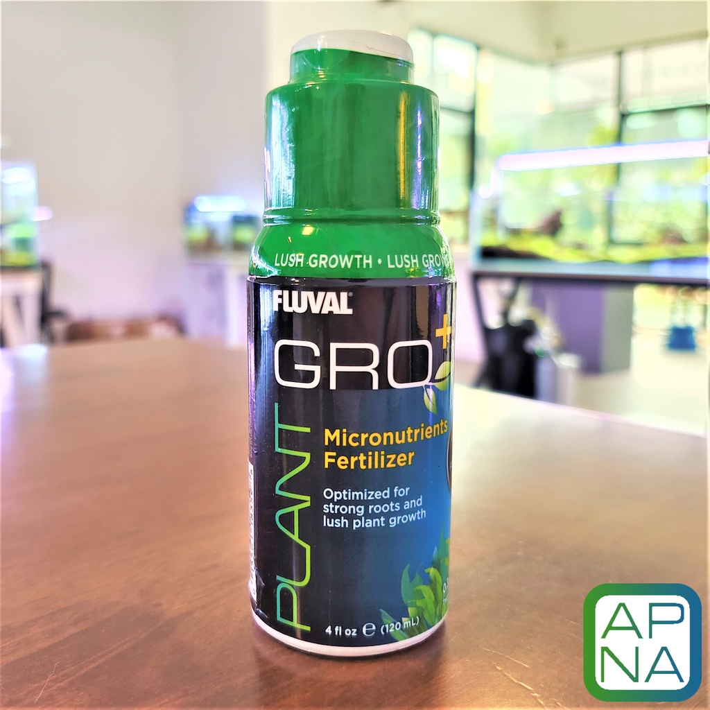 🐟 Fluval Gro+ Micronutrients Liquid Fertilizer 120ml for Aquarium Fish ...