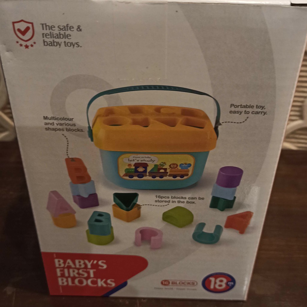 Baby First Blocks BABYWORLD ( QUICKONLINEPH) | Shopee Malaysia