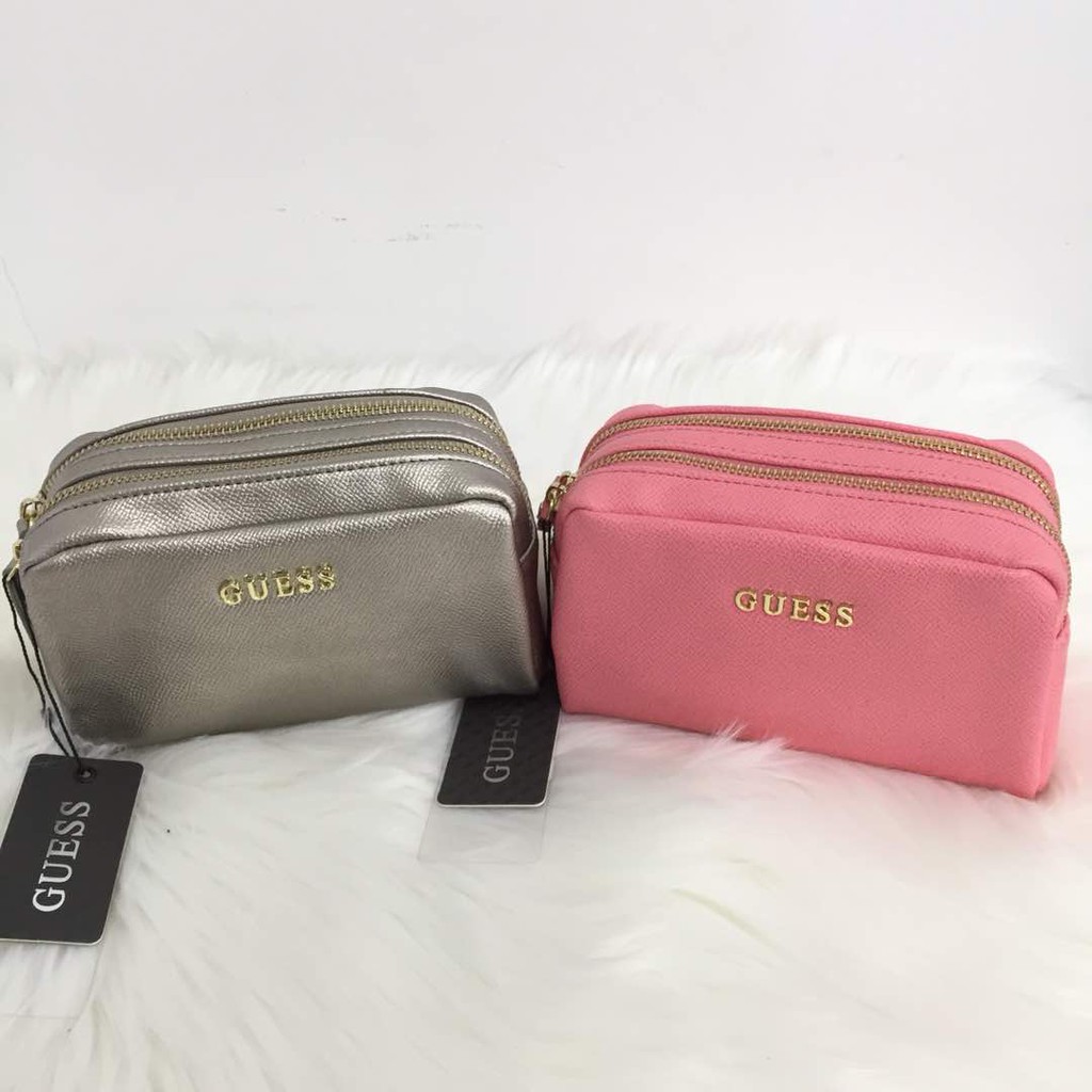 Guess on sale makeup pouch