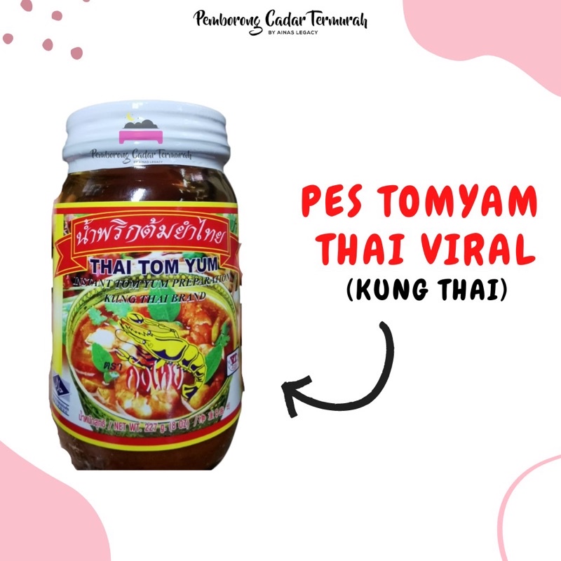 Pes Tomyam Kung Thai Tom Yum Paste Thailand Viral Shopee Malaysia