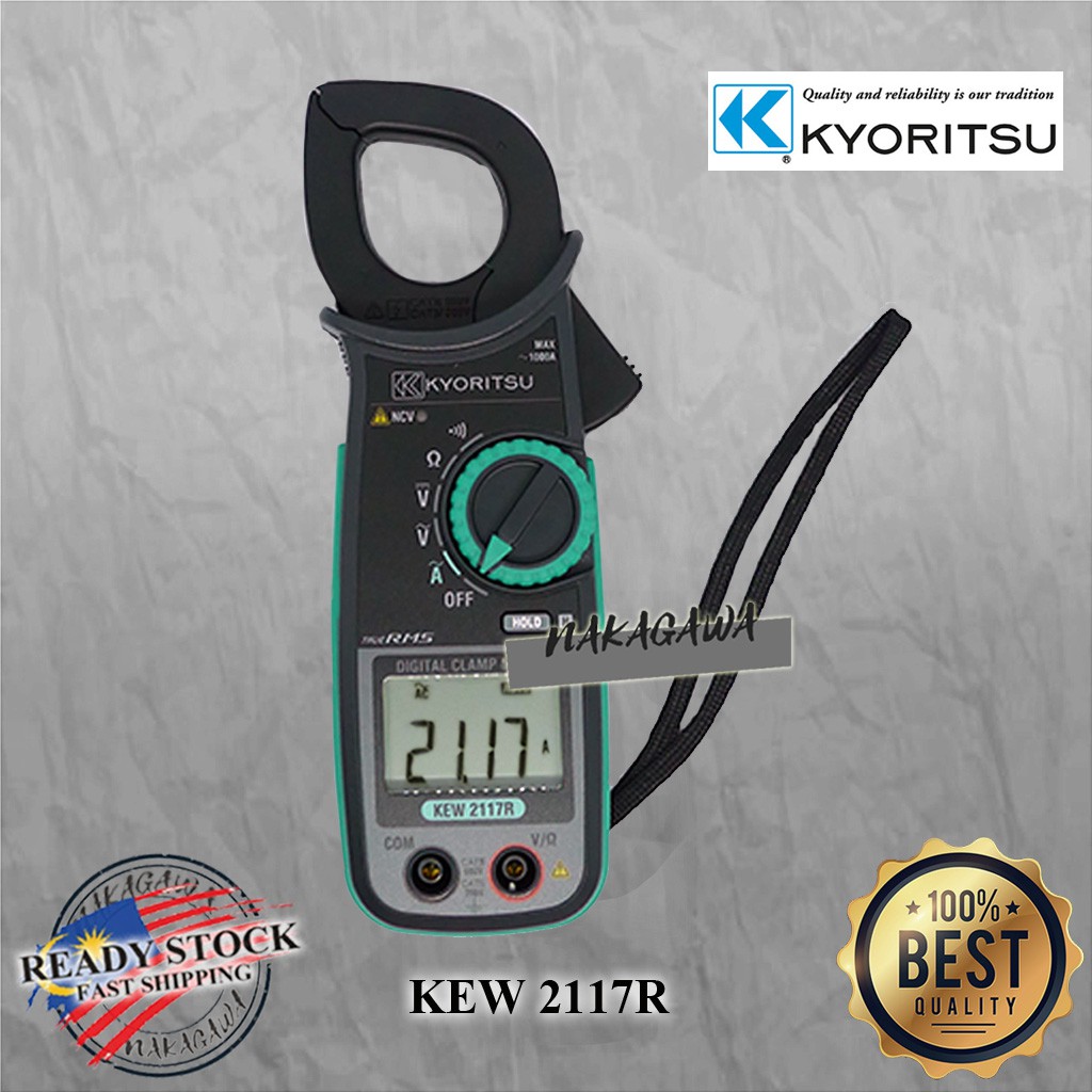KYORITSU KEW 2117R DIGITAL CLAMP METER Shopee Malaysia