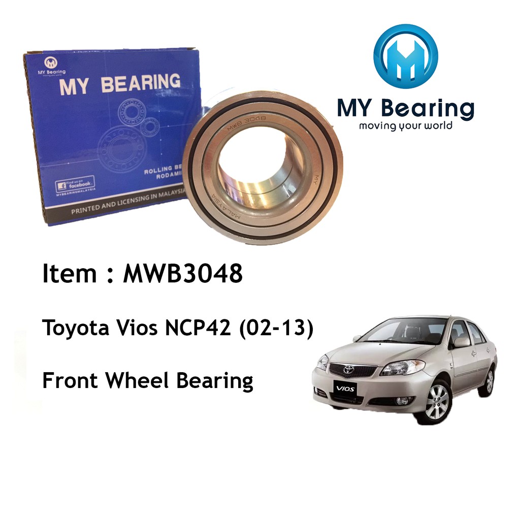 🚗🇲🇾 MWB-3048 MY Front Wheel Bearing Depan DAC3871W-3CS63 38BWD22LCA96 ...