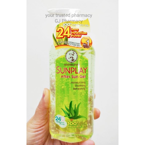 SUNPLAY After Sun Gel/Aloe Vera Gel 200g | Shopee Malaysia