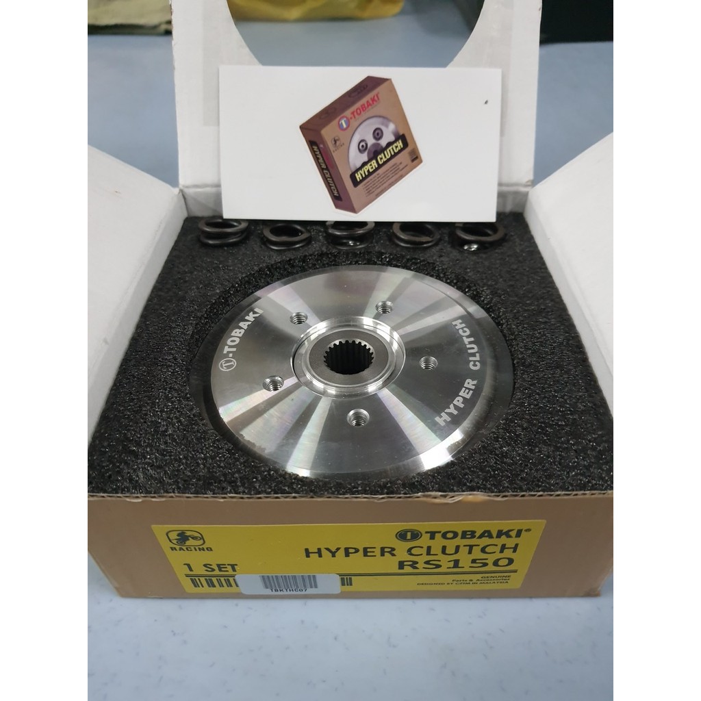 TOBAKI Racing Rs150 Hyperclutch Racing Mangkuk 5 spring Hyper Clutch