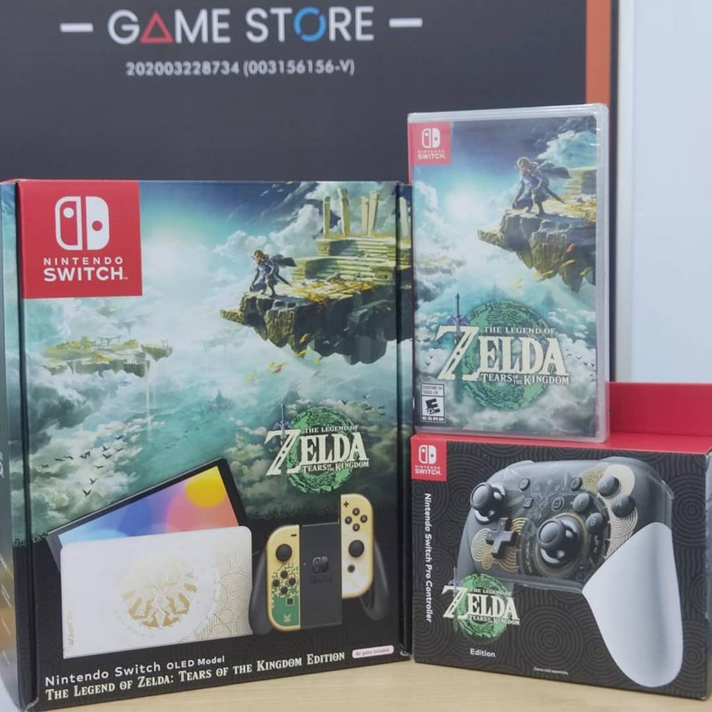 [Ready Stock] Nintendo Switch OLED The Legend Of Zelda: Tears Of The ...