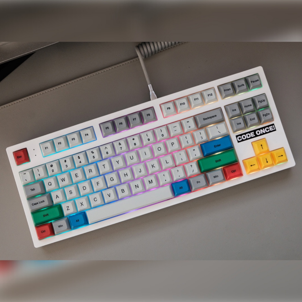 [𝗥𝗘𝗔𝗗𝗬 𝗦𝗧𝗢𝗖𝗞] Vortex Keycaps | DSA Profile | Dye-Sub PBT | Shopee Malaysia