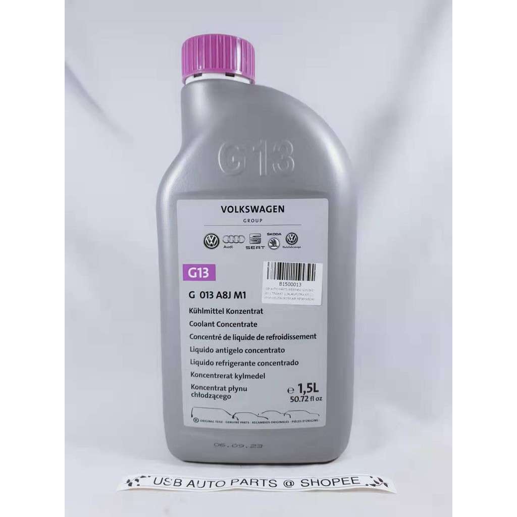 Volkswagen Original G013A8JM1 Coolant Concentrate Antifreeze G13 1.5 Litre Audi  VW