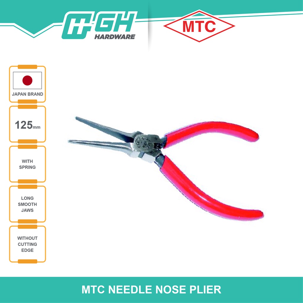 Needle-Nose Pliers with Spring