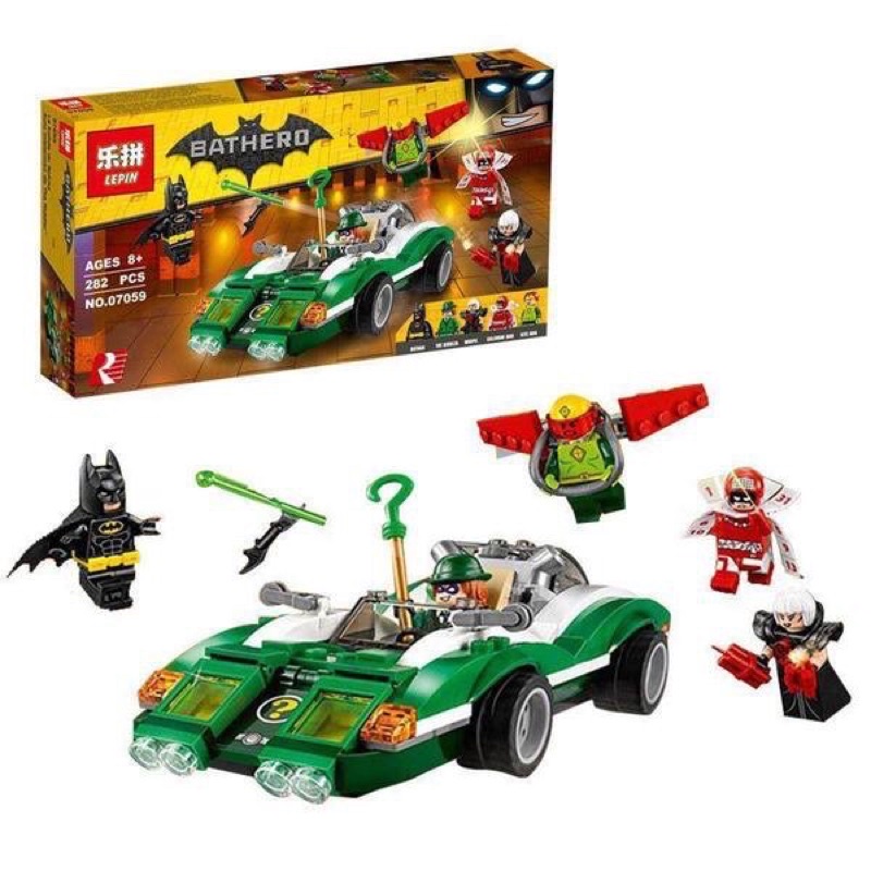 Building Blocks - The Riddler Riddle Racer (Lepin 07059) | Shopee Malaysia