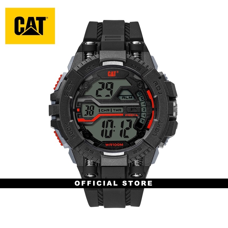 [Original] Cat Caterpillar OA.197.21.141 Bolt Digital Men Watch (2 ...