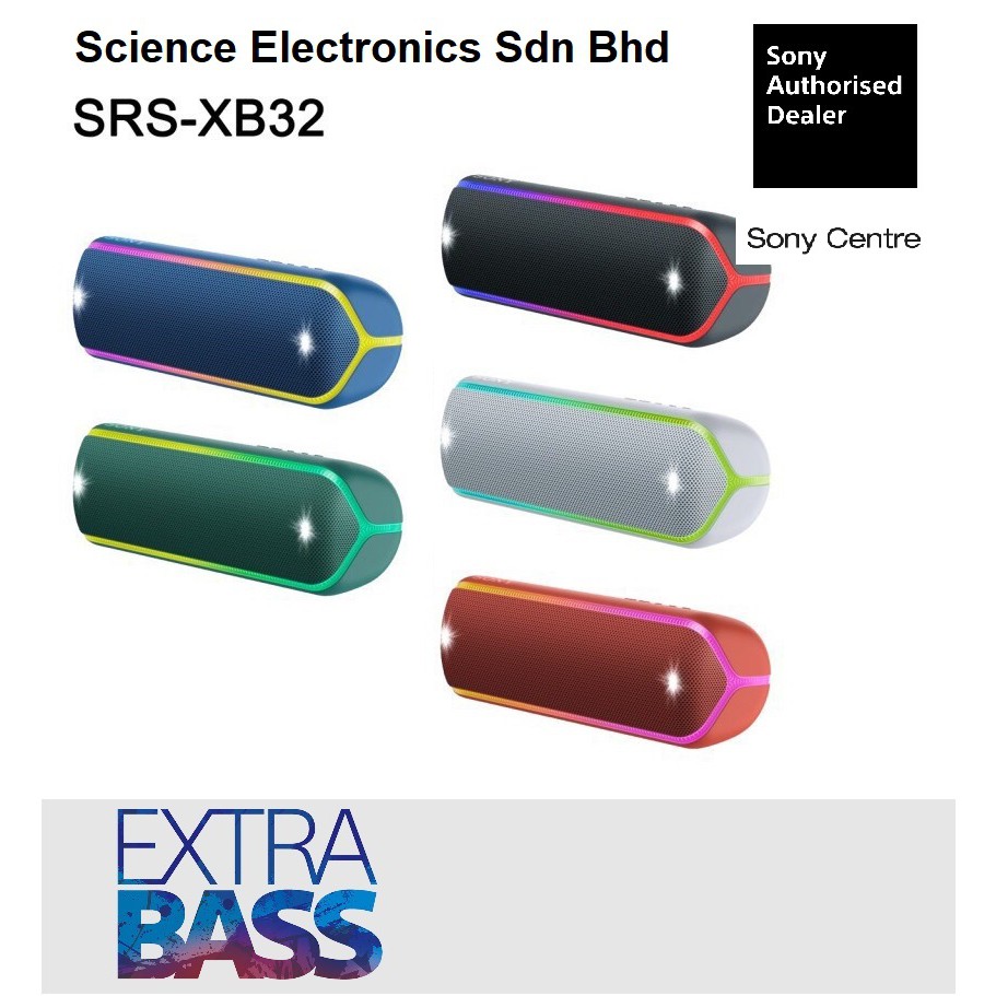 XB32 EXTRA BASS™ Portable Wireless Speaker, SRS-XB32