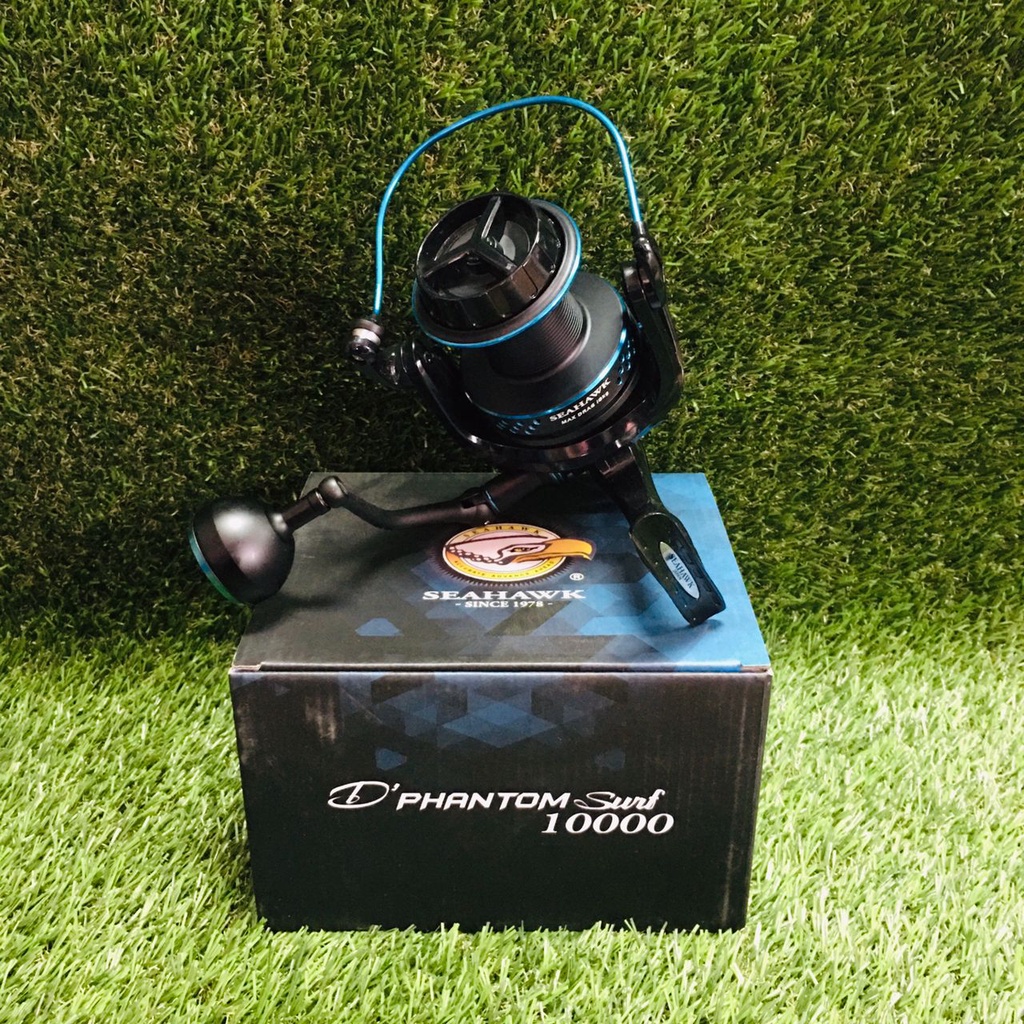 (JOM PANCING) Seahawk D'Phantom Surf #10000# Reel + Free Gift | Shopee ...