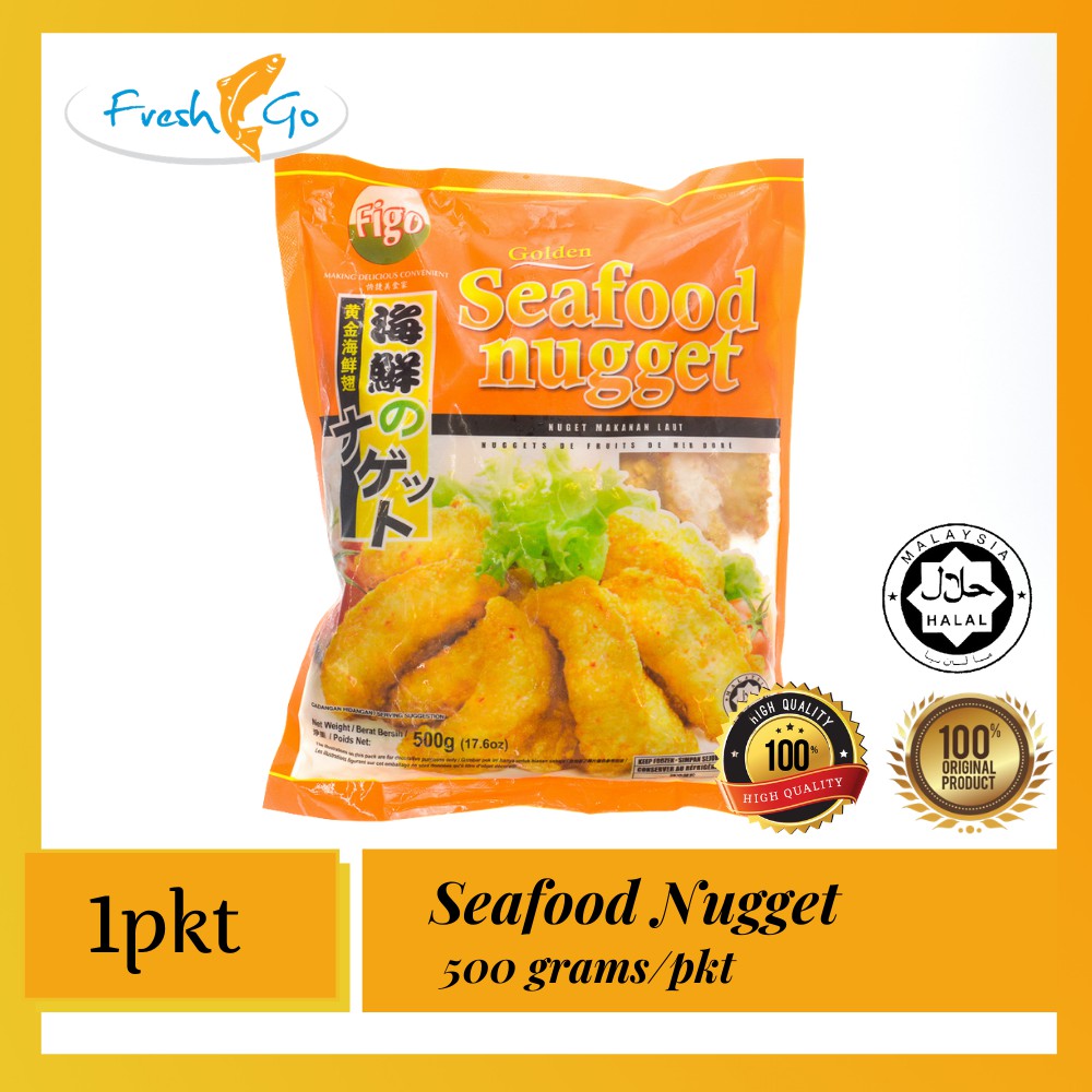 [HALAL] Figo Seafood Nugget 500g | Shopee Malaysia