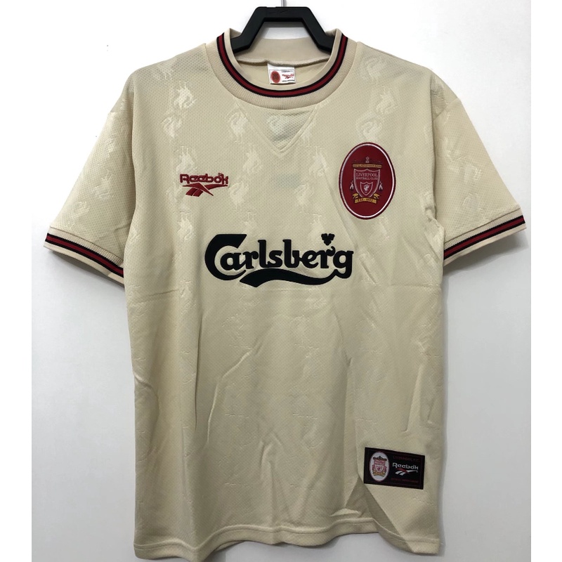 9697 Liverpool Away Retro Short Sleeve Jersey Football Jersey High ...