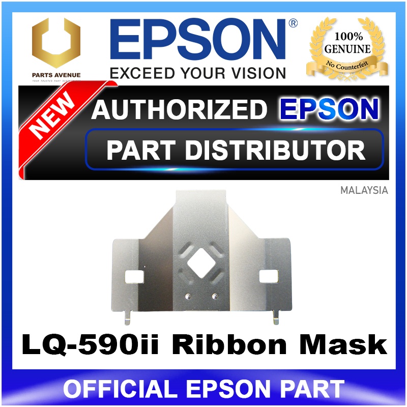 OFFICIAL EPSON LQ590ii Ribbon Mask EPSON LQ590ii Mask for EPSON LQ