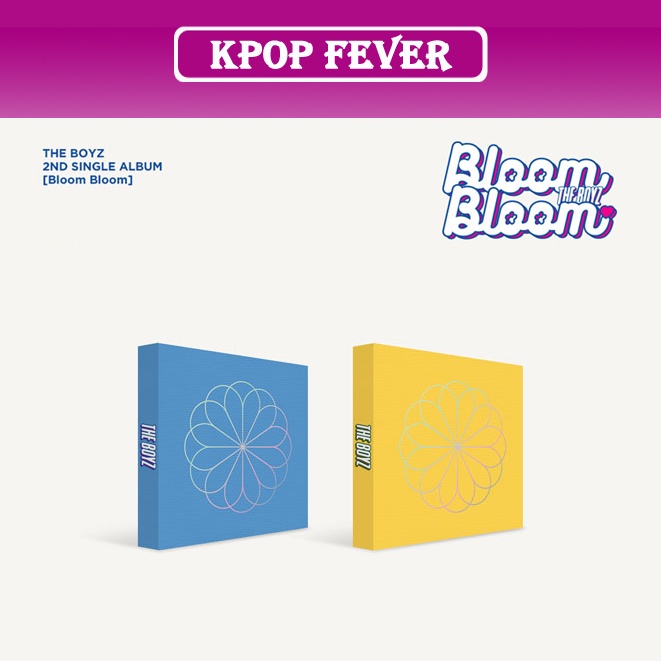 THE BOYZ BLOOM BLOOM 2nd SINGLE ALBUM CD BOOKLET PHOTOCARD SEALED