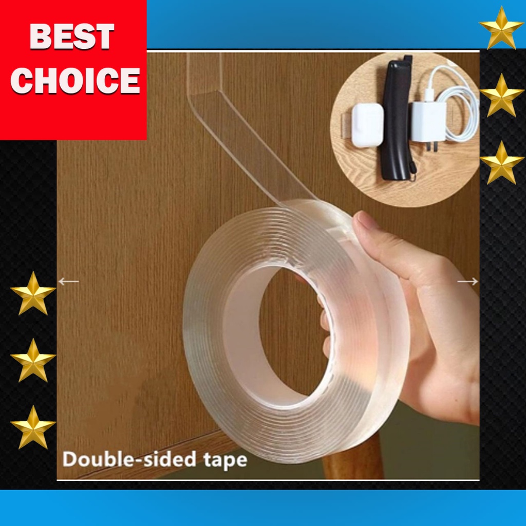 Multi-functional Nano Magic Tape Anti-slip Fixed Adhesive Tape Double-Sided  Traceless Washable Adhesive Tape