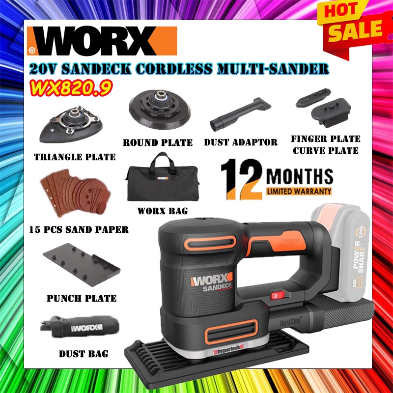 Worx wx820 online sandeck