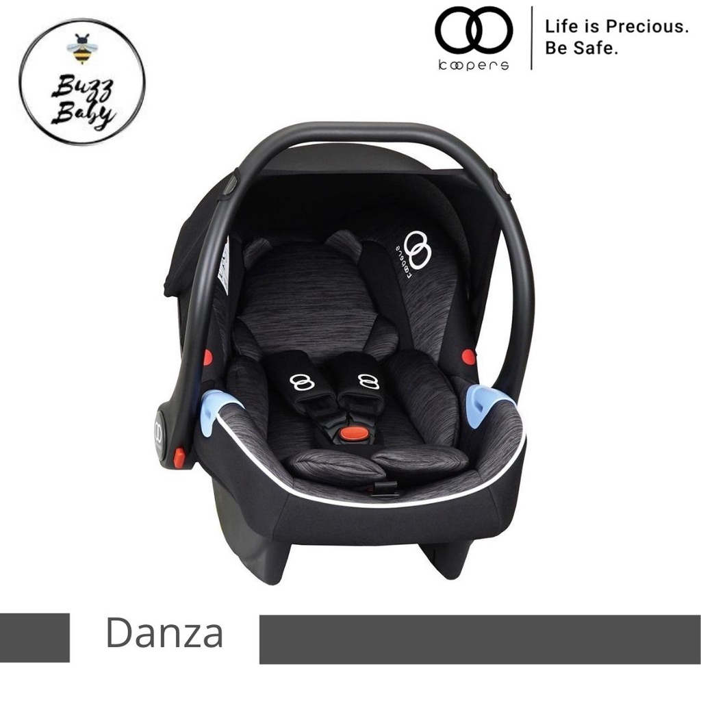 Koopers Danza Newborn Infant Car Seat Titan Grey Shopee Malaysia