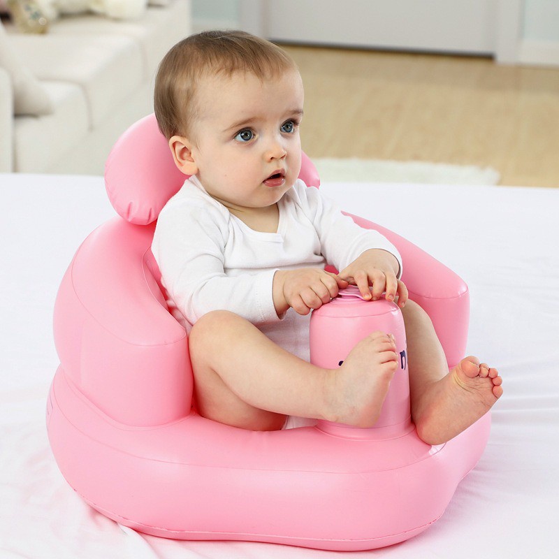 Baby Inflatable Chair I Soft Seat PVC Inflatable Sofa I Kerusi Makan I I I BB Shopee Malaysia