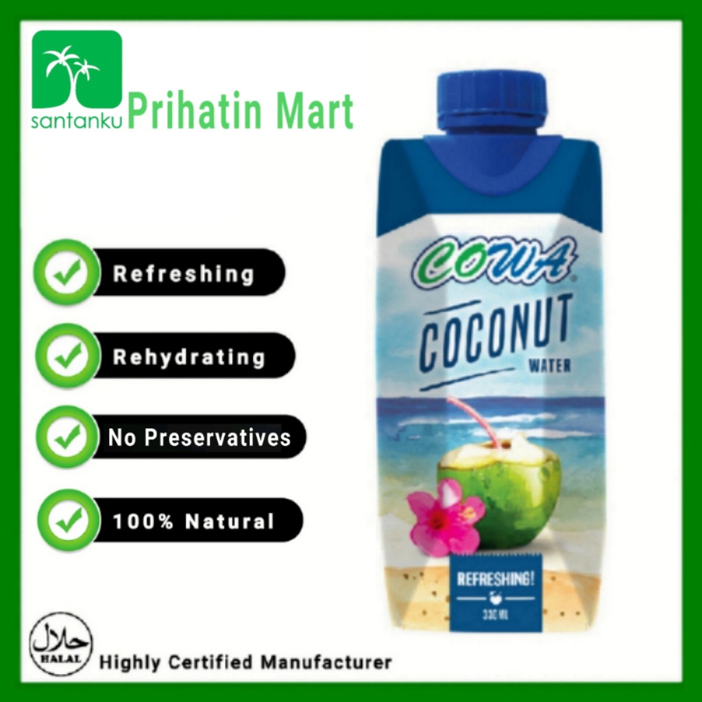 COWA AIR KELAPA 330 ML / COWA COCONUT WATER 330 ML Shopee Malaysia