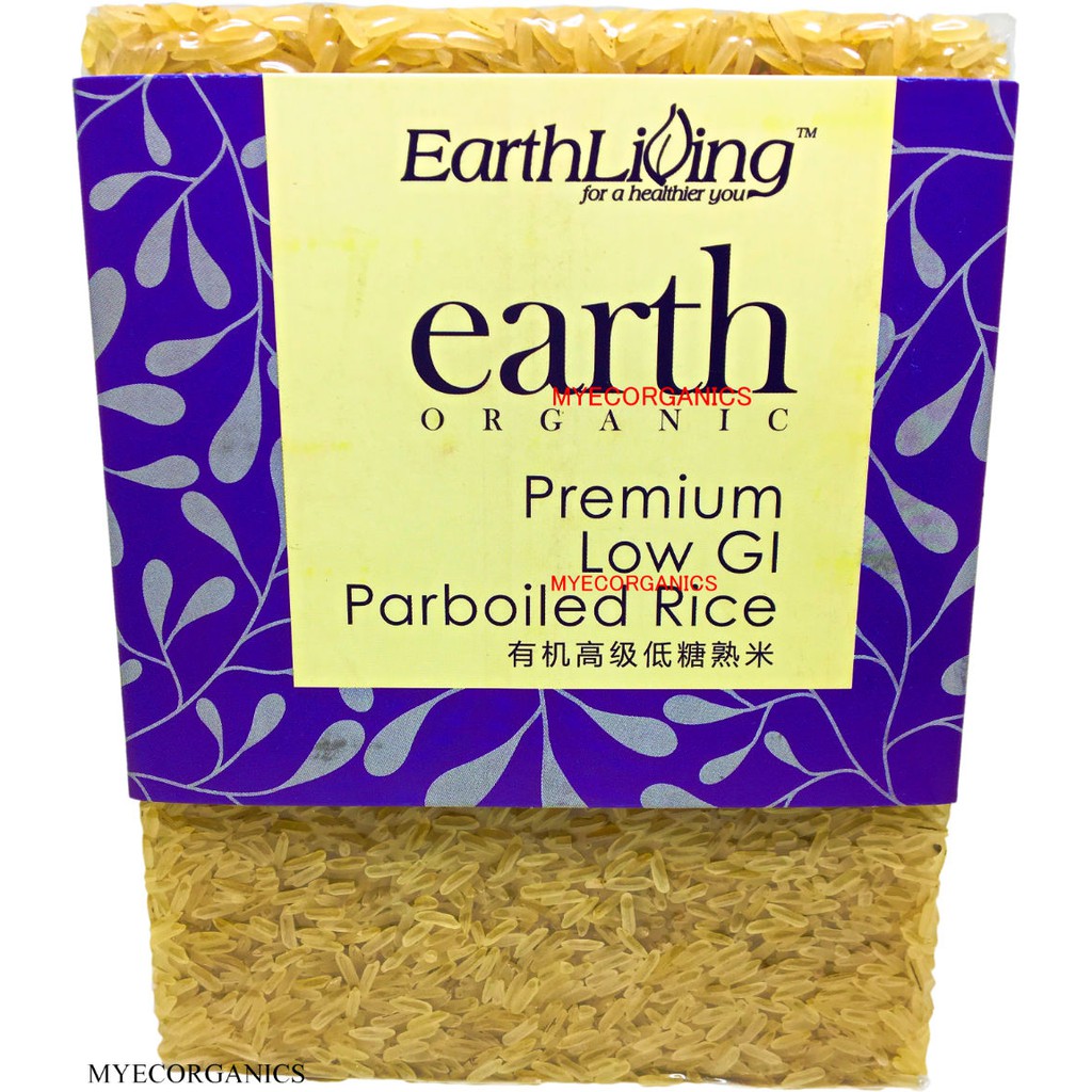 (EXP 7/2026) Earth Living Premium LOW GI Parboiled Rice 900G | Shopee ...