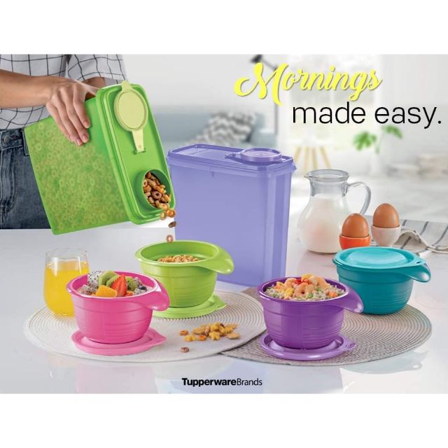 Set Breakfast Tupperware | Shopee Malaysia