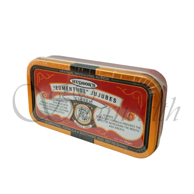 Hudson Eumenthol Jujube Classic 50g | Shopee Malaysia