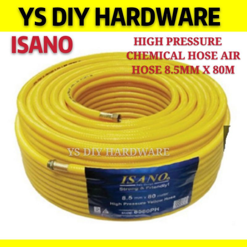 ISANO HIGH PRESSURE CHEMICAL HOSE 8.5MM X 80METER Shopee Malaysia