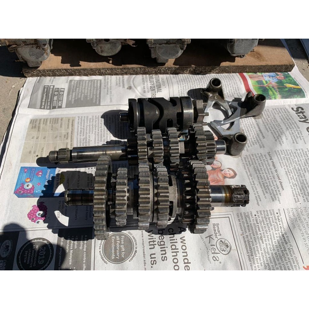 gearbox rxz 55k 6speed original motor Shopee Malaysia