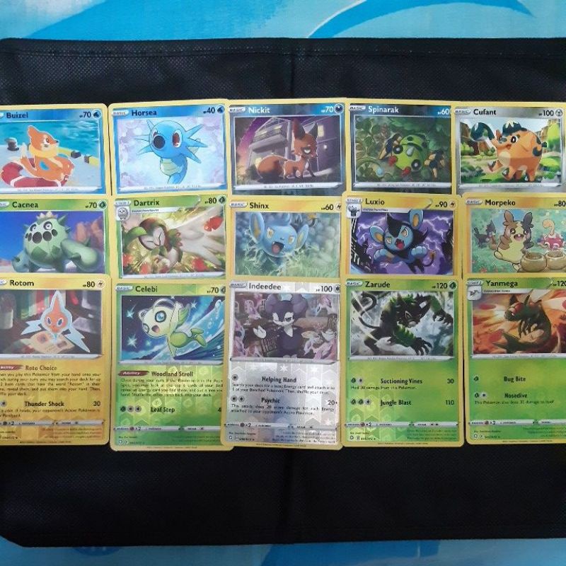 Pokemon Card TCG Shining Fates Horsea/ Nickit/ Dartrix/ Shinx/ Luxio