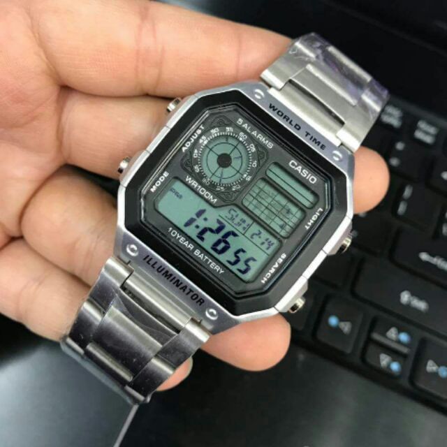 Casio world time on sale illuminator