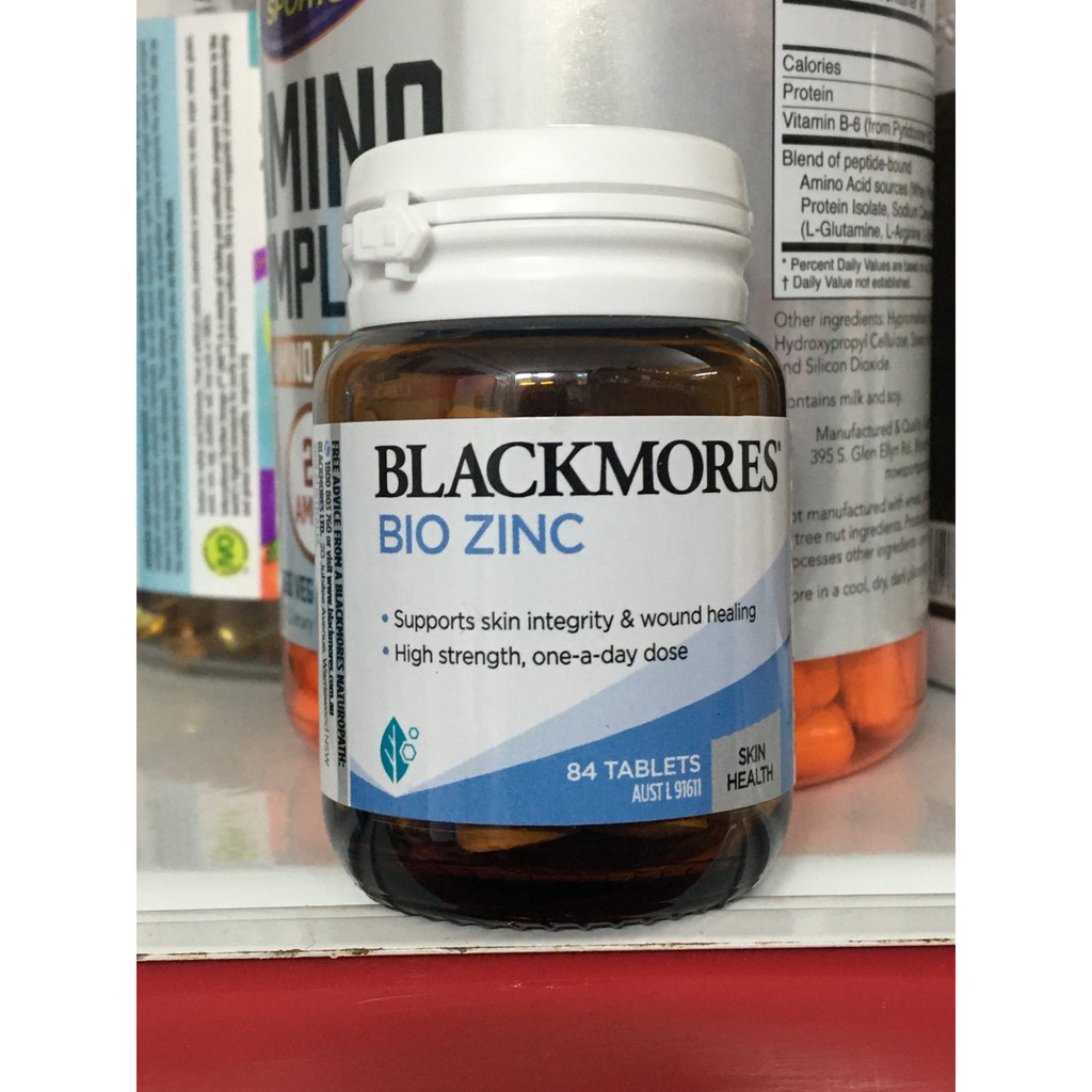 Blackmore Bio Zinc Zinc Supplement - 84 tablets (Zinc 84v BLM) | Shopee ...