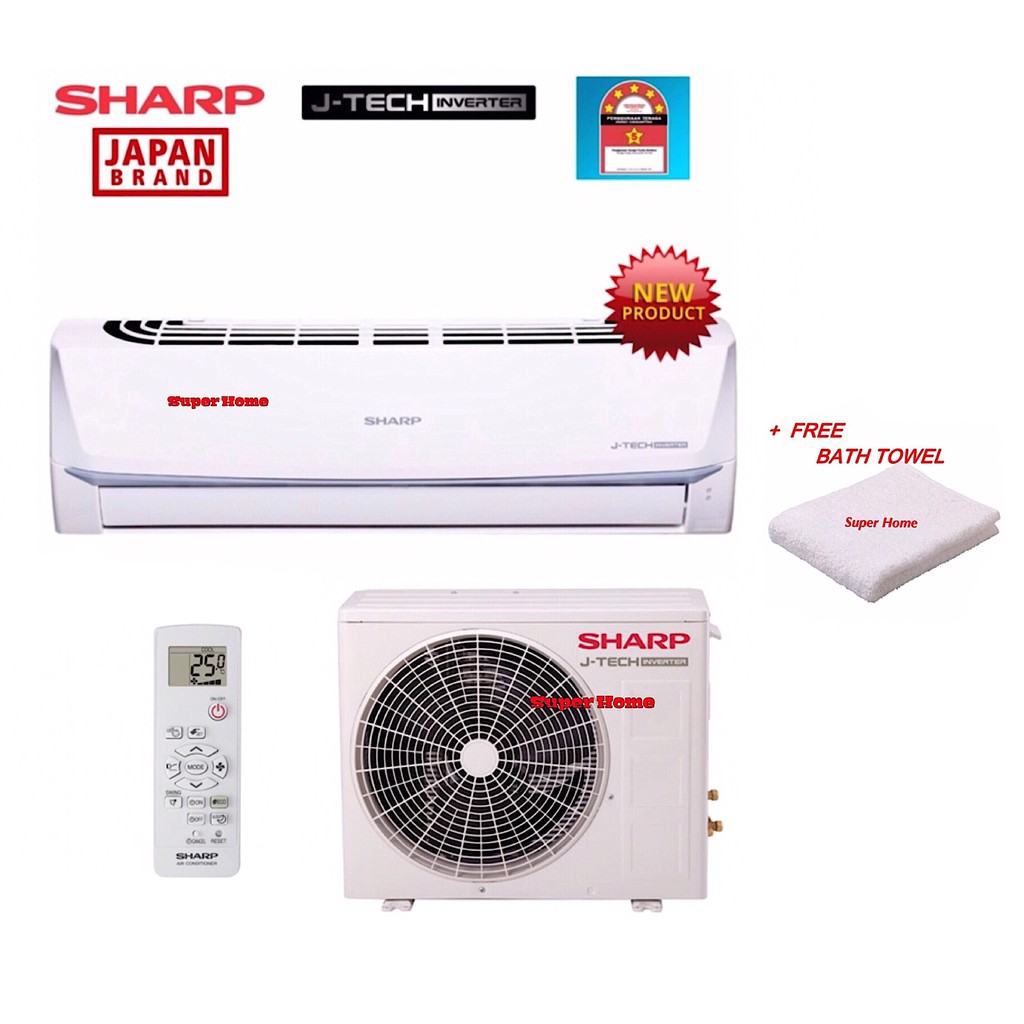 aircond sharp 1hp inverter