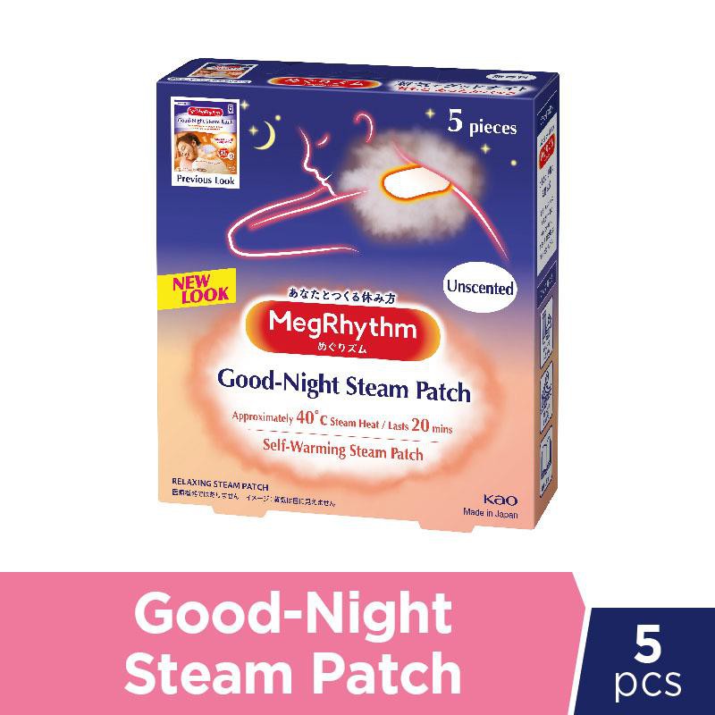 MegRhythm Goodnight Steam Patch - Unscented (5pcs) | Shopee Malaysia
