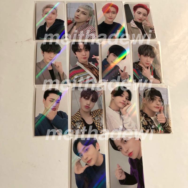 Ateez Makestar C/3.0 Photocard zero fever part 2/ii pc holo+reg