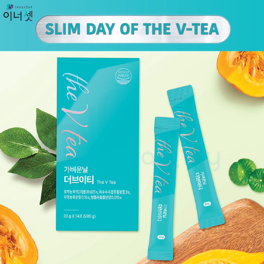 [Innerset] The Slim Day of V-tea (20g x 14 sachets/280g) | Shopee Malaysia
