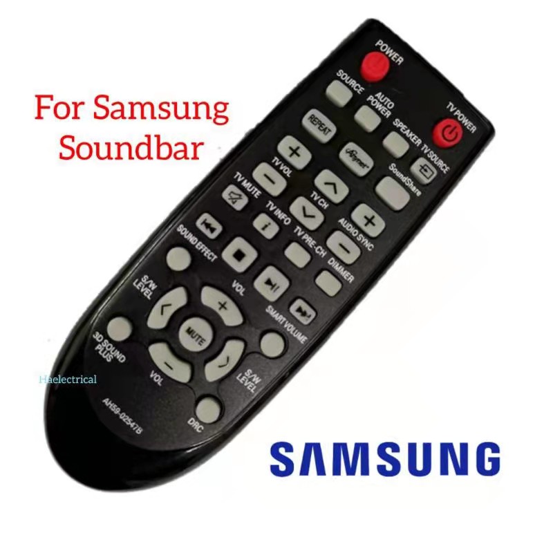 Remote Control Hw F450 Samsung Soundbar Samsung Soundbar Use Sony