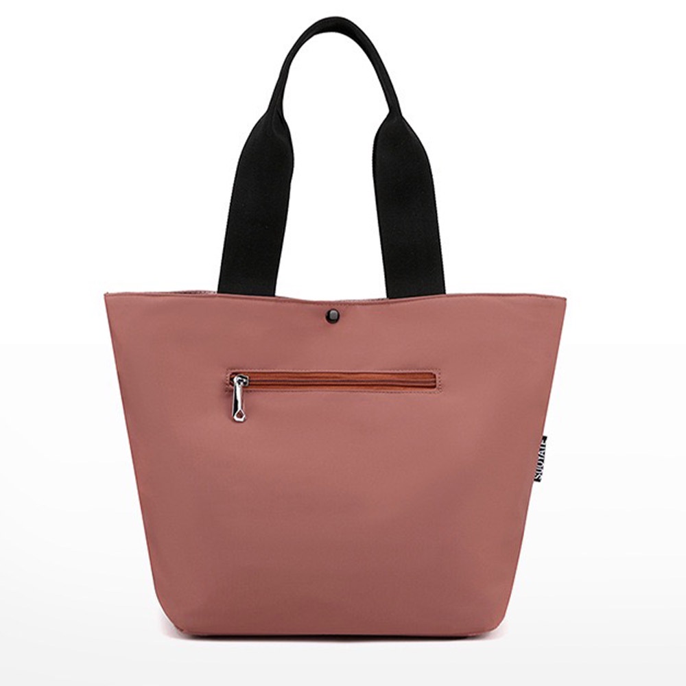 Simple Plain Design Women Handbag Tote Bag Hand Carry Shoulder Bag Beg ...